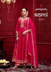 Morni By Rangoon Russian Jacquard Anarkali Kurtis Set Orders In India